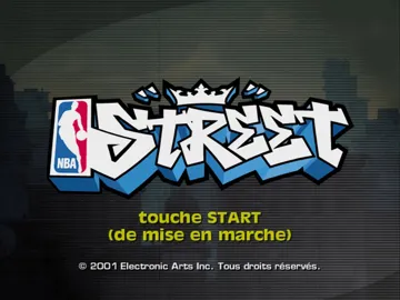 NBA Street (Japan) screen shot title